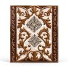 Dundee Deco Wallpaper Border Retro Gold Brown Self Adhesive-4