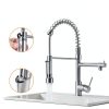 AIMADI Kitchen Faucet Brushed Nickel Pull Down Sprayer-1