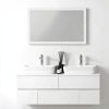 WADILE Self Adhesive Wall Border White PE Foam Waterproof-3