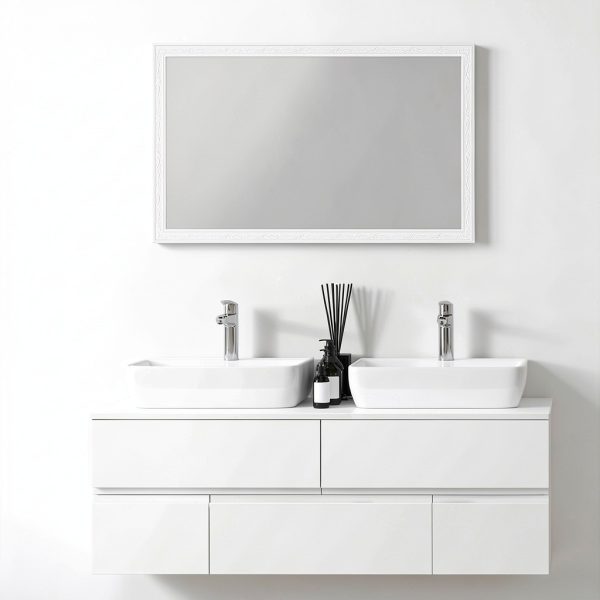 WADILE Self Adhesive Wall Border White PE Foam Waterproof-3
