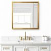 QDYMXUN Brushed Gold Self Adhesive Wallpaper Border Modern-5