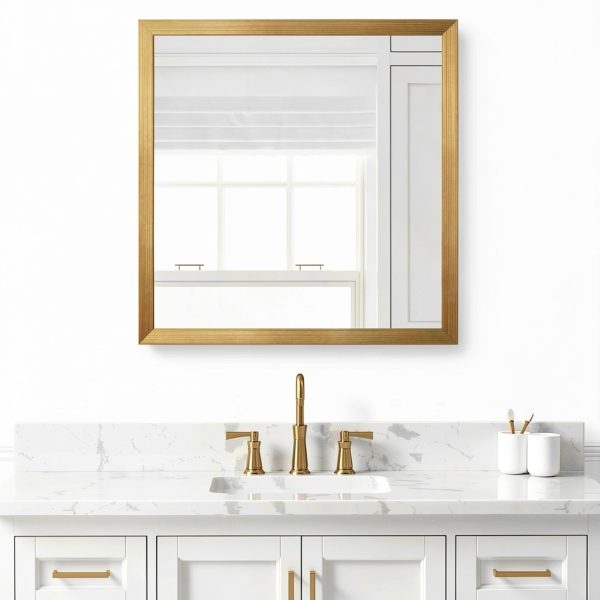 QDYMXUN Brushed Gold Self Adhesive Wallpaper Border Modern-5