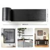 Alened PVC Mirror Frame Border Self Adhesive Wood Grain-3