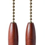 Aceple Walnut Ceiling Fan Pull Chain Retro Style Hand-0