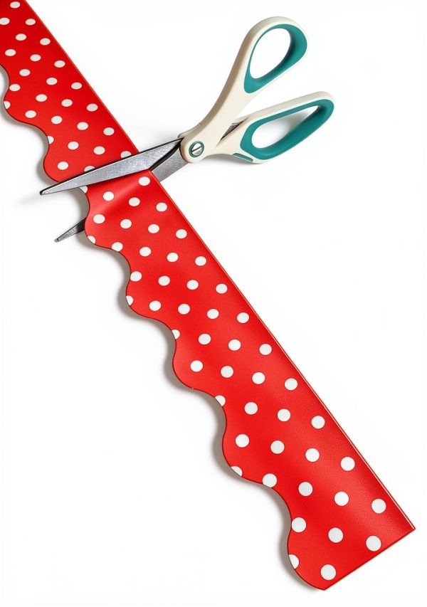 Red Polka Dots Border Trim Teacher Created Resources-3