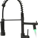 AIMADI Oil Rubbed Bronze Kitchen Faucet LED Touch On-0