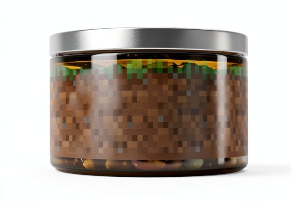 Minecraft Grass Wallpaper Border RoomMates Peel Stick Vinyl-0