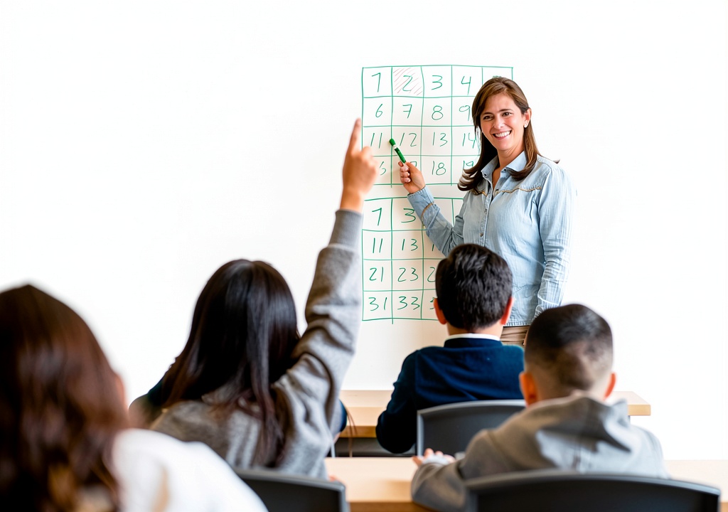 Multi-colored magnetic border trim applied to a classroom whiteboard