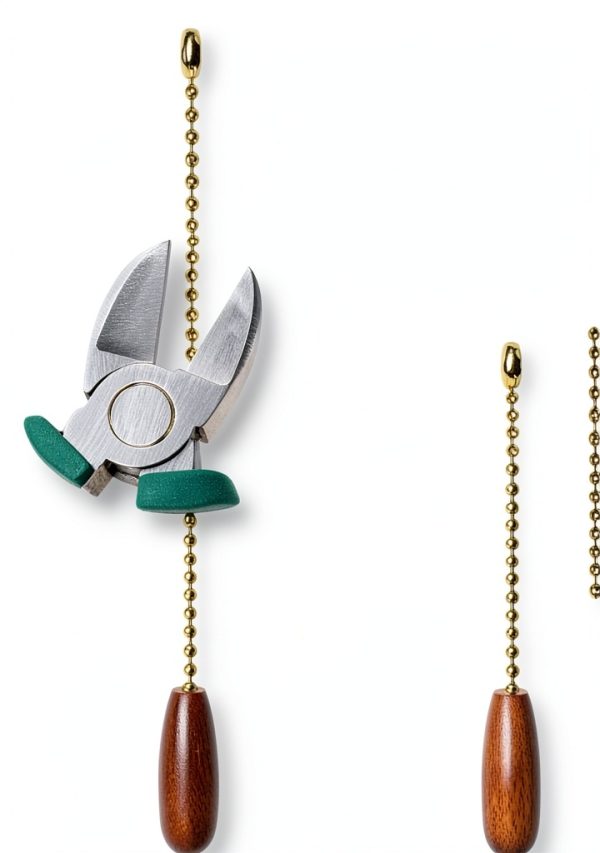 Aceple Walnut Ceiling Fan Pull Chain Retro Style Hand-3