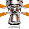 LINGTONG Ceiling Fan Pull Chains Crystal Glass Silver Modern-3