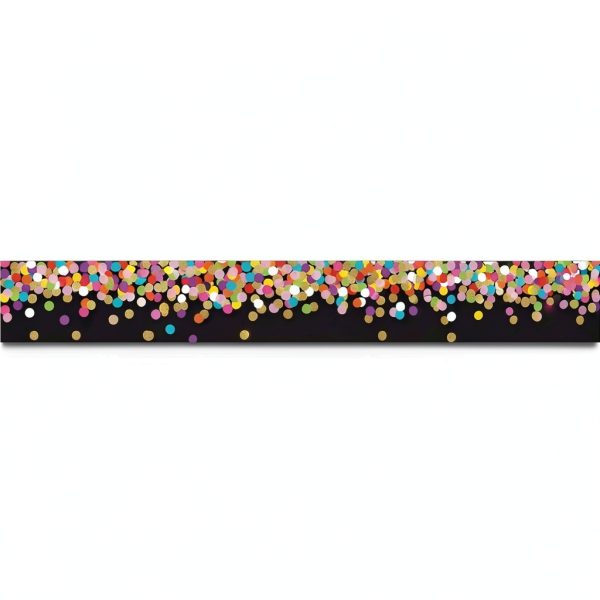 Teacher Created Resources Confetti Border Trim Classroom-1