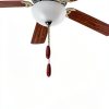 Aceple Walnut Ceiling Fan Pull Chain Retro Style Hand-4