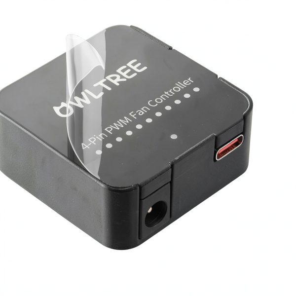 OwlTree PWM Fan Hub 6 Port 60W Type C DC Power Supply-4