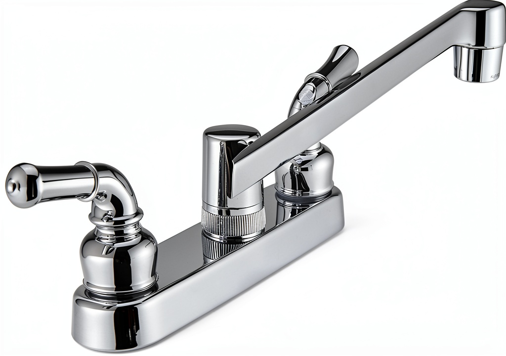 Pacific Bay Classic faucet installed in a modern kitchen sink