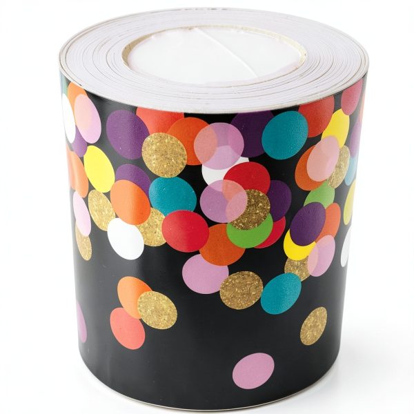 Teacher Created Resources Confetti Border Trim Classroom-5