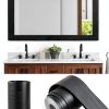 Alened PVC Mirror Frame Border Self Adhesive Wood Grain-0