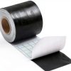 SICCOMA Black PVC Wallpaper Border Trim Peel Stick-3