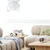 Orgthin Self Adhesive Wallpaper Border White Foam Modern-3