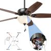 Ceiling Fan Switch Bsentster Brass 3 Speed Pull Chain-2