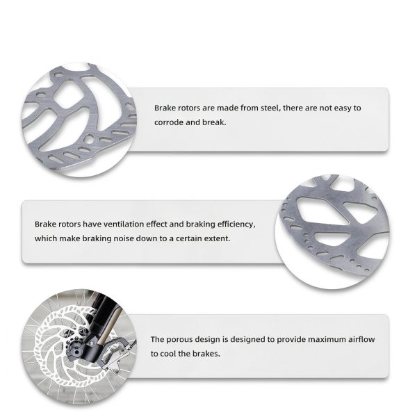 Surron Light Bee Brake Rotors BAOUFF Steel Vented-3