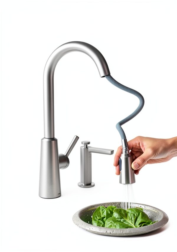 Moen Kitchen Faucet Spot Resist Stainless Down-8