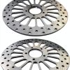 Harley Brake Rotors Innturt Chrome-4