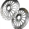 Harley Brake Rotors Innturt Chrome-2