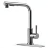 FORIOUS L-Shaped Kitchen Faucet Stainless Steel-0
