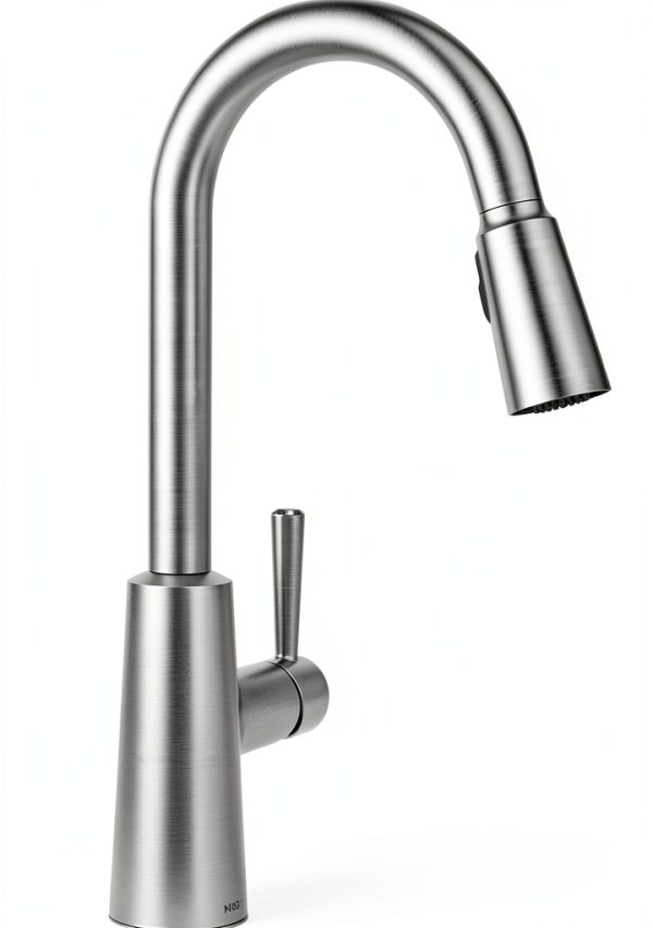 Moen Kitchen Faucet Spot Resist Stainless Down-0