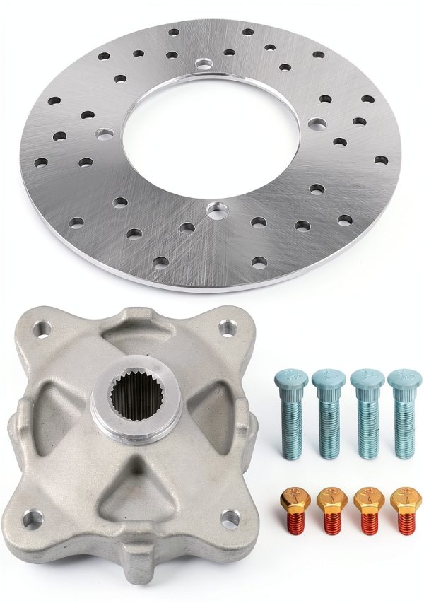 M MATI Stainless Steel Brake Rotor for Polaris ATV UTV-2