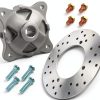 M MATI Stainless Steel Brake Rotor for Polaris ATV UTV-0
