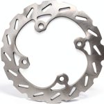 Vanlison Stainless Steel Rear Brake Disc Rotor 220mm for Motorcycles-0
