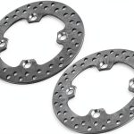 Caltric Brake Rotor DS104-6 for Polaris Ranger Crew 1000 Diesel 9in-0