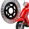 Mokuo Front Brake Disc Rotor for Taotao 50cc Scooter Aluminum 180mm-3