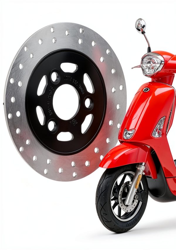 Mokuo Front Brake Disc Rotor for Taotao 50cc Scooter Aluminum 180mm-3