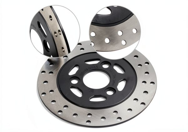 Mokuo Front Brake Disc Rotor for Taotao 50cc Scooter Aluminum 180mm-2