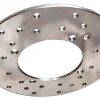 Rear Brake Disc Rotor Vanlison Stainless Steel Chrome for Polaris UTV-3