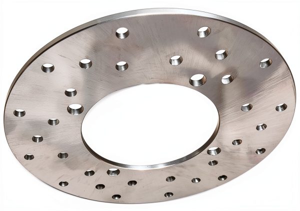 Rear Brake Disc Rotor Vanlison Stainless Steel Chrome for Polaris UTV-3