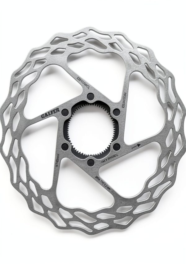 Galfer Bike Brake Rotor DB101WCL Silver 140mm Wave Design-0