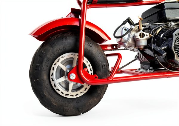 JOIQEXJ Mini Bike Hydraulic Brake Kit 180mm Disc Rotor with Pads-1