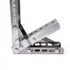ADVANING Universal Roof Mount Bracket for Retractable Awnings, Premium Quality 3mm Gauge Brushed Stainless Steel, ZAW-RM-BRK-2