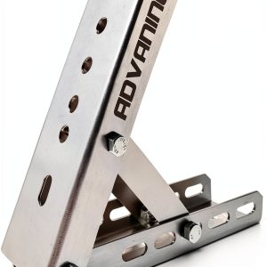 ADVANING Universal Roof Mount Bracket for Retractable Awnings, Premium Quality 3mm Gauge Brushed Stainless Steel, ZAW-RM-BRK-0