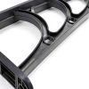 Window Awning Outvita 40x30 Polycarbonate Canopy with Black Bracket-5