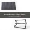 Fixed Metal Awnings BIGalleons 52x31 Black Tile Shaped Canopy-1