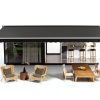 Retractable Awning Replacement AECOJOY 13x8 FT Grey Canopy for Patio-0
