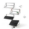 Metal Awning by MorningRo 52x31 Black Frame for Doors & Windows-2