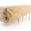 ADVANING All-Weather Protective Cover for 16' Wide Retractable Awnings, Heavy-Duty Weather Proof Polyester Fabric, Color: Beige,AC1600-P861T-2
