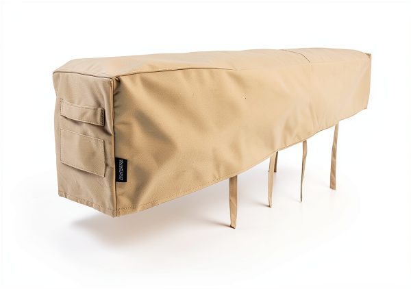 ADVANING All-Weather Protective Cover for 16' Wide Retractable Awnings, Heavy-Duty Weather Proof Polyester Fabric, Color: Beige,AC1600-P861T-2