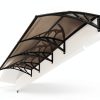 Window and Door Awning 40x48in NEBAIKA Polycarbonate Overhang Canopy-6