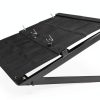 Metal Awning 52" x 31" Tile Shaped Black DIY DECK Classic Fixed-5